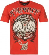 COD. TS-10_ T-shirt TAPOUT Rossa